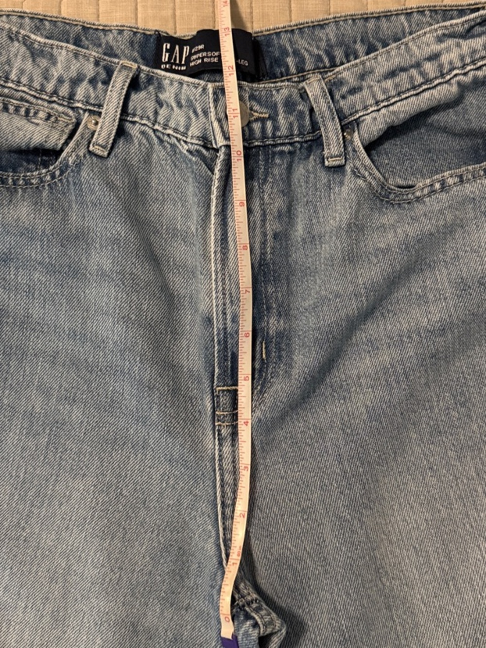 GAP SUPERSOFT HIGH RISE Wide-Leg Jeans - Picture 4 of 4